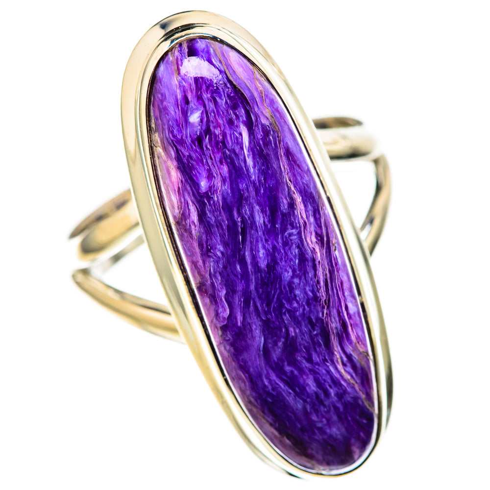 Charoite Rings handcrafted by Anasilvercos - RING128294 - Photo 2