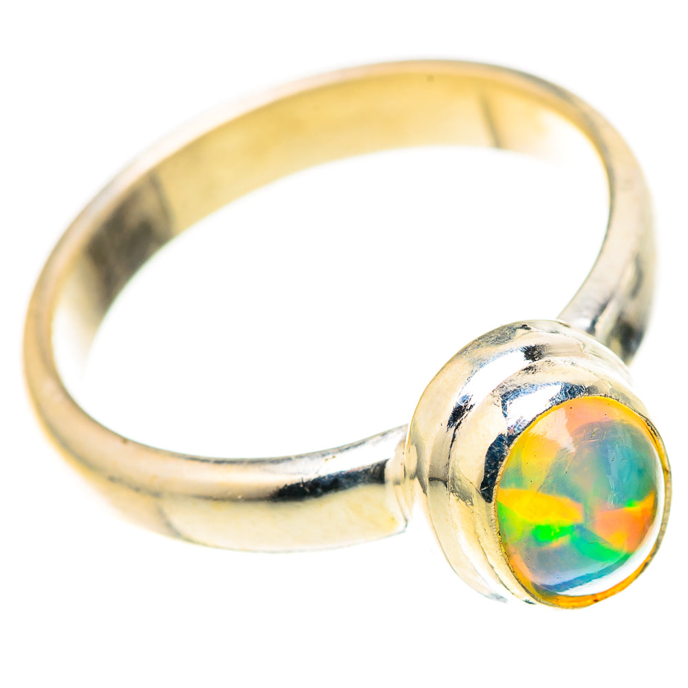 Ethiopian Opal Rings handcrafted by Anasilvercos - RING128301 - Photo 2