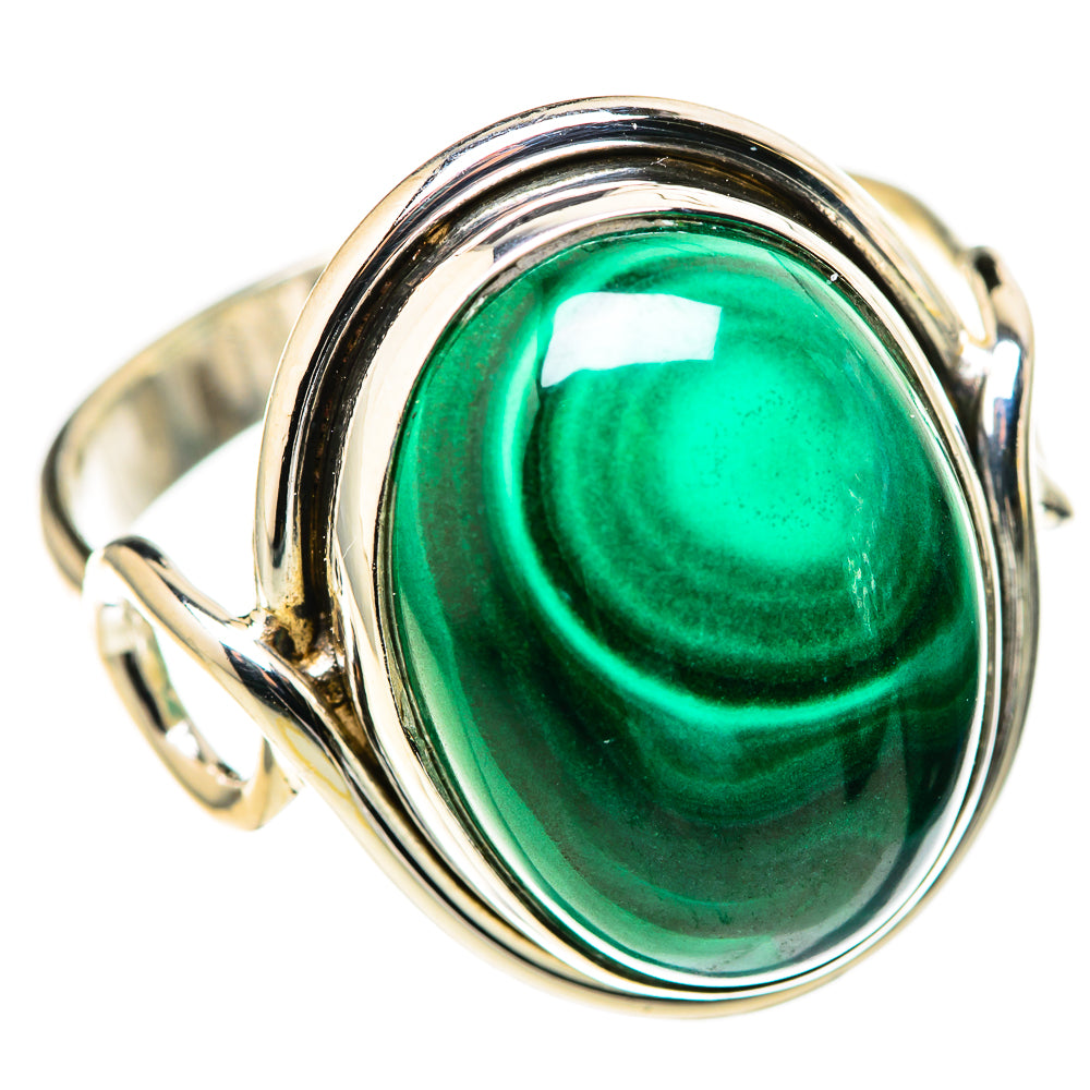 Malachite Rings handcrafted by Anasilvercos - RING128314 - Photo 2