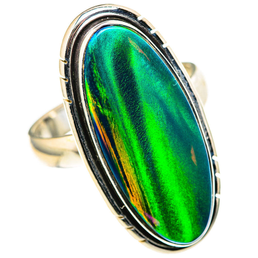 Aura Opal Rings handcrafted by Anasilvercos - RING128328 - Photo 2