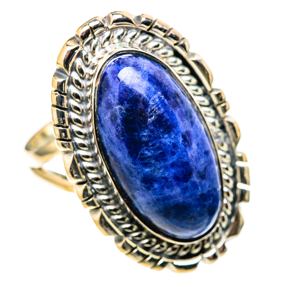 Sodalite Rings handcrafted by Anasilvercos - RING128335 - Photo 2