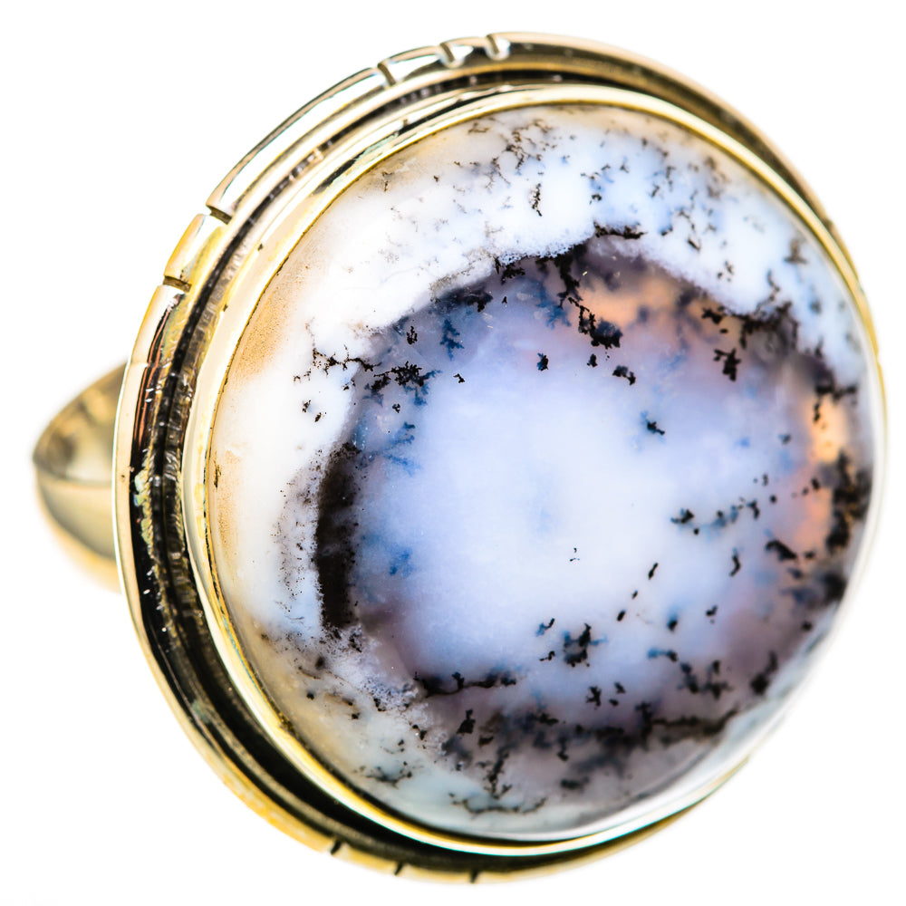 Dendritic Opal Rings handcrafted by Anasilvercos - RING128375 - Photo 2