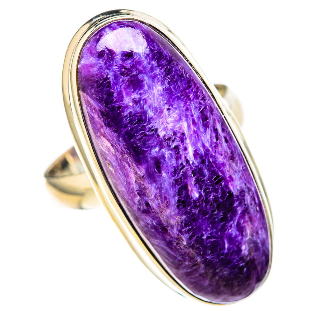 Charoite Rings handcrafted by Anasilvercos - RING128377 - Photo 2