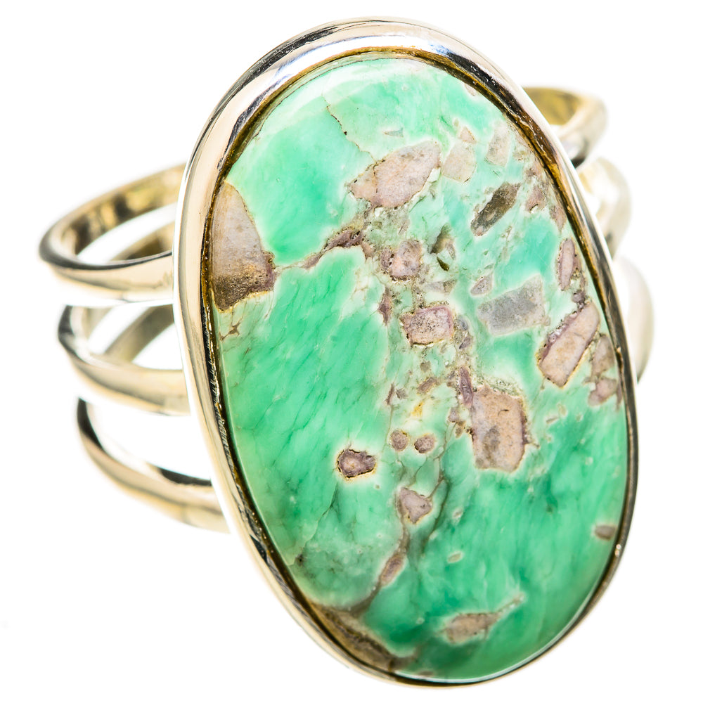 Tibetan Turquoise Rings handcrafted by Anasilvercos - RING128391 - Photo 2