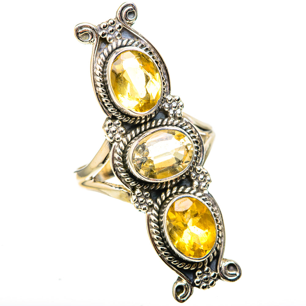Citrine Rings handcrafted by Anasilvercos - RING128395 - Photo 2