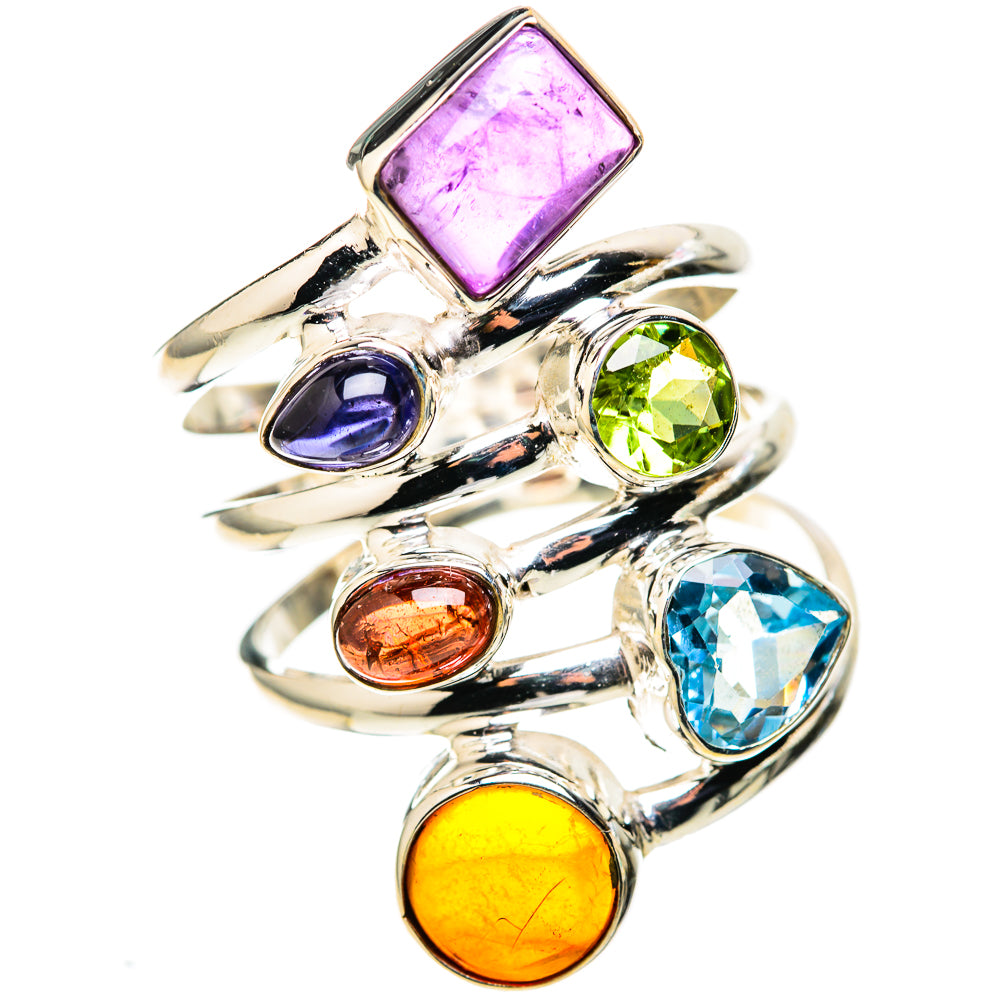 Amethyst Rings handcrafted by Anasilvercos - RING128401 - Photo 2