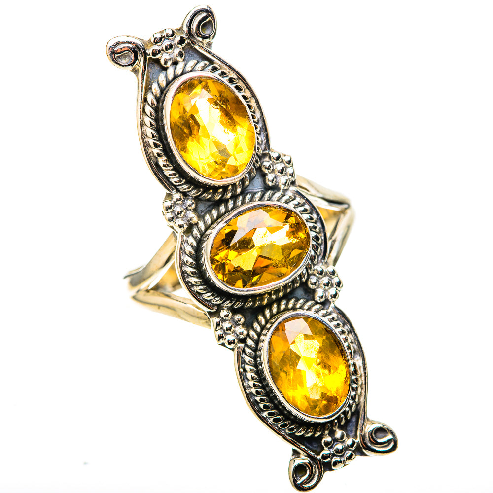 Citrine Rings handcrafted by Anasilvercos - RING128412 - Photo 2