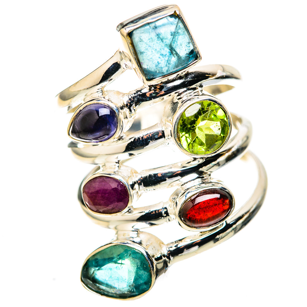 Blue Topaz Rings handcrafted by Anasilvercos - RING128417 - Photo 2
