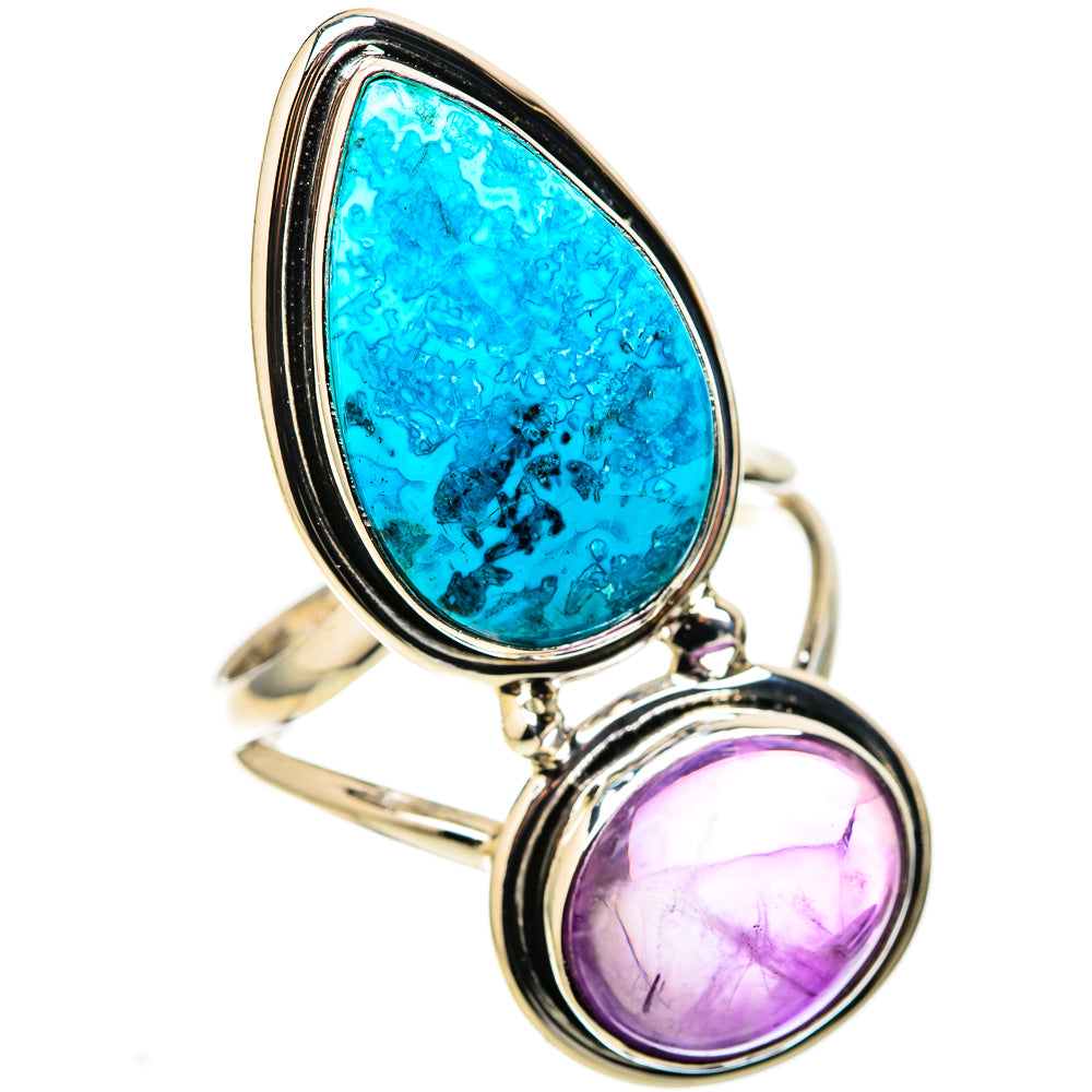 Chrysocolla Rings handcrafted by Anasilvercos - RING128418 - Photo 2
