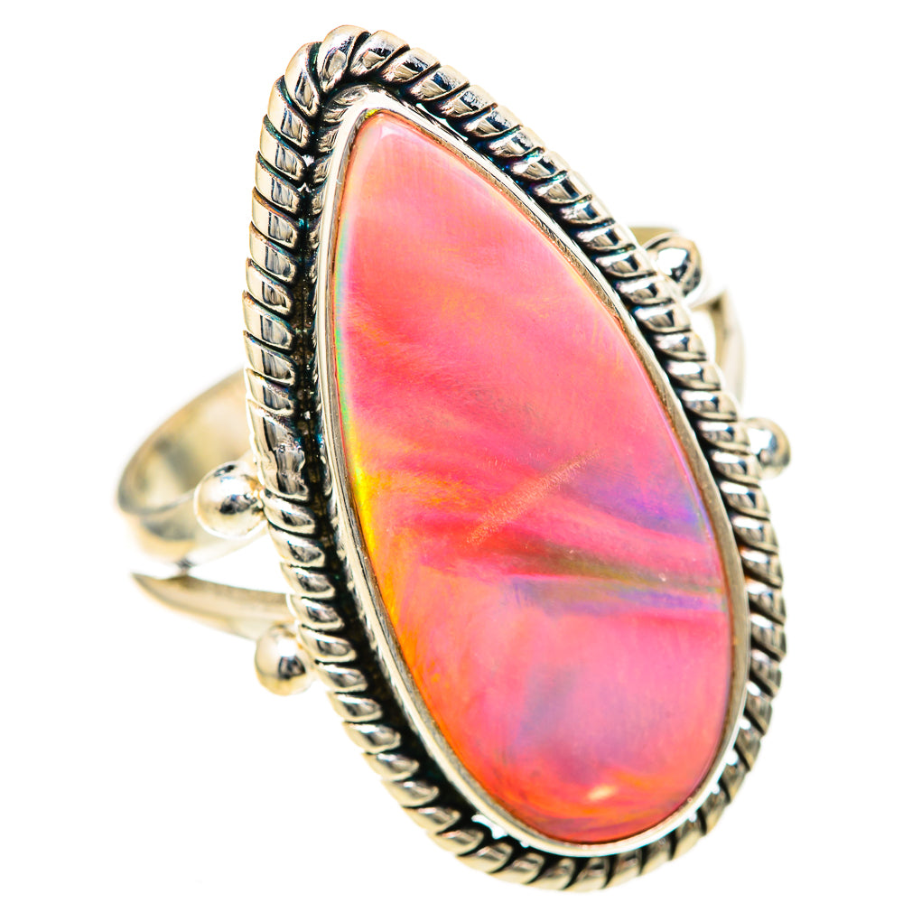 Aura Opal Rings handcrafted by Anasilvercos - RING128446 - Photo 2