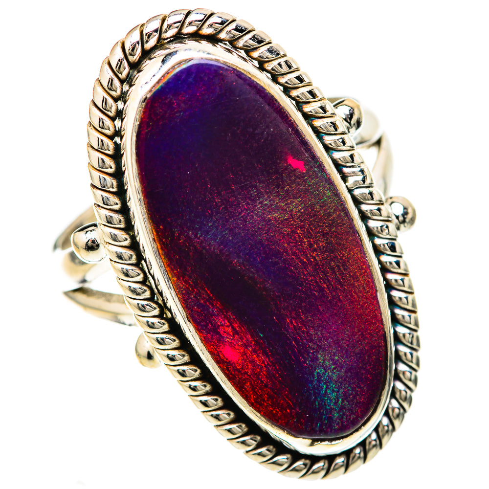 Aura Opal Rings handcrafted by Anasilvercos - RING128447 - Photo 2