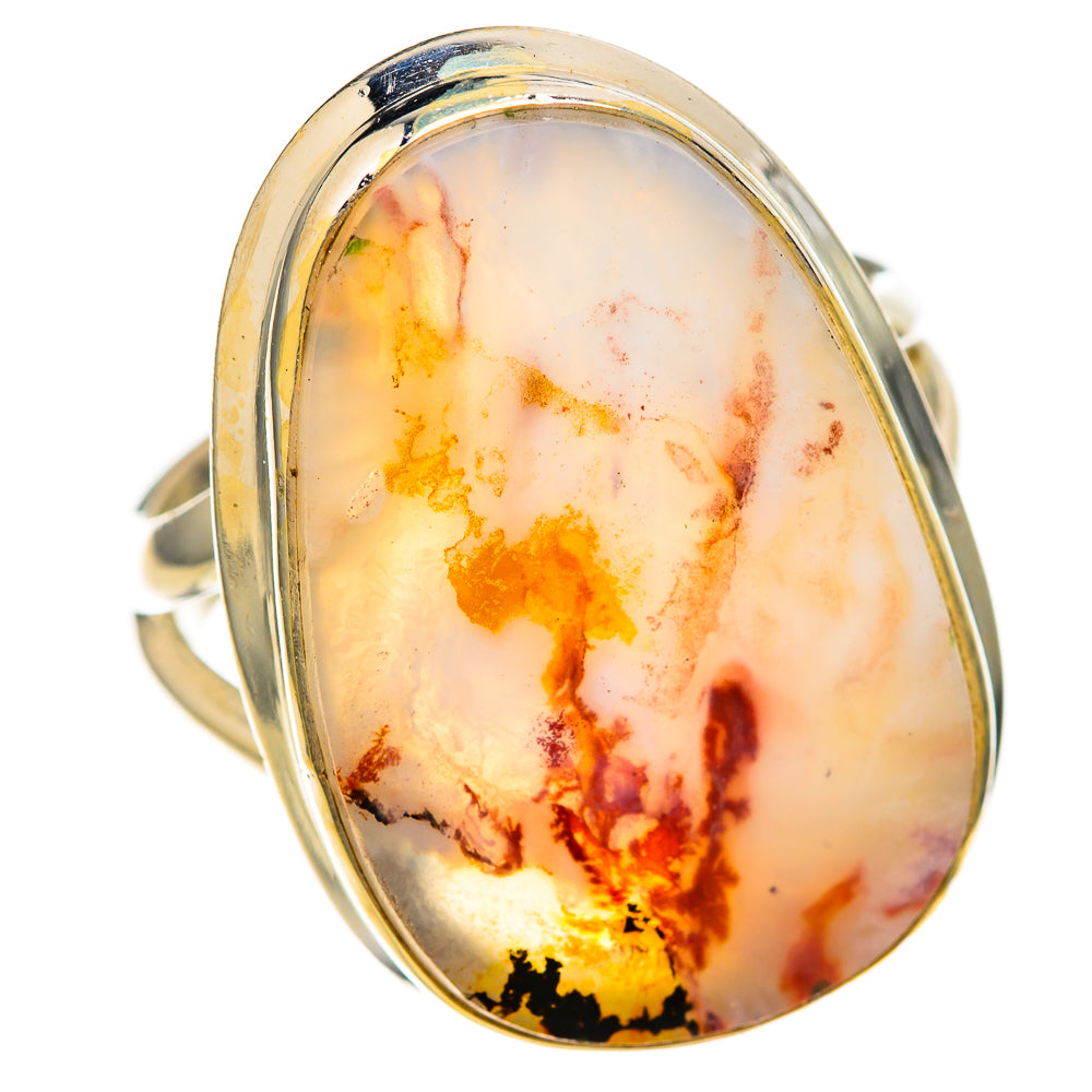 Pink Agate Rings handcrafted by Anasilvercos - RING128460 - Photo 2