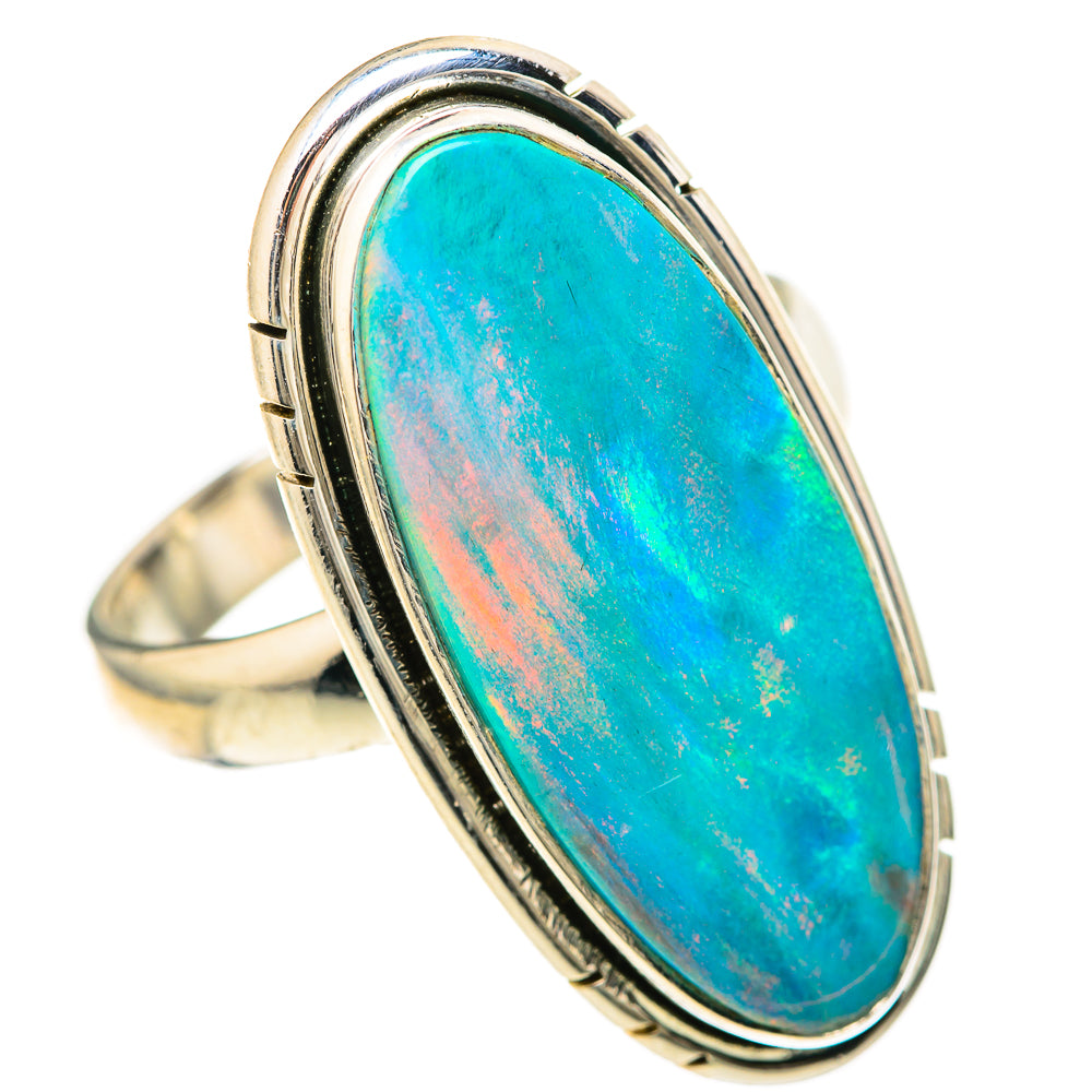 Aura Opal Rings handcrafted by Anasilvercos - RING128471 - Photo 2