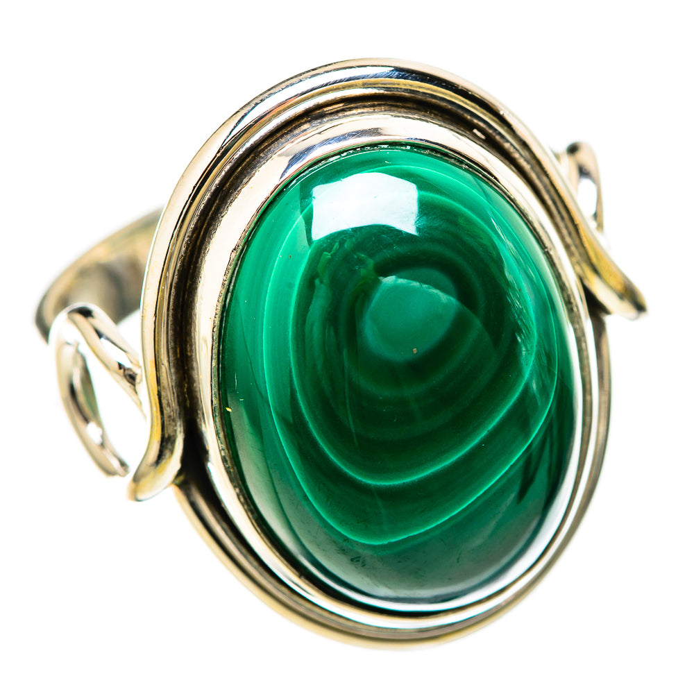 Malachite Rings handcrafted by Anasilvercos - RING128484 - Photo 2