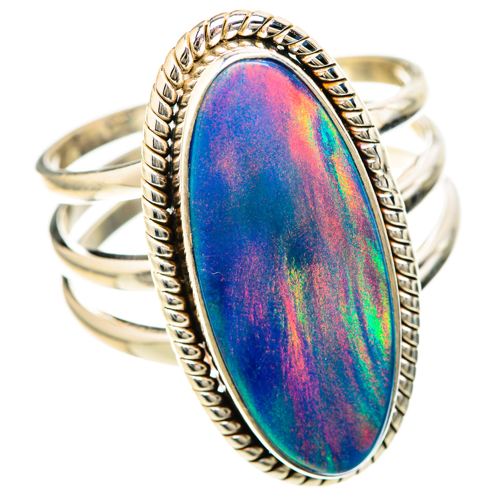 Aura Opal Rings handcrafted by Anasilvercos - RING128496 - Photo 2
