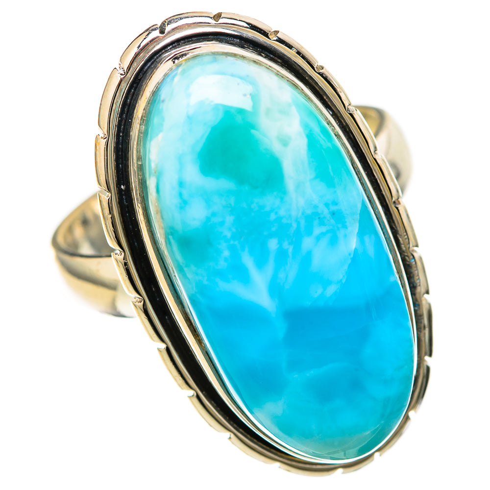 Larimar Rings handcrafted by Anasilvercos - RING128505 - Photo 2