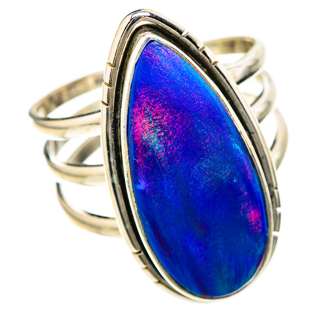 Aura Opal Rings handcrafted by Anasilvercos - RING128522 - Photo 2