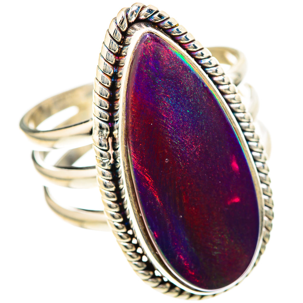Aura Opal Rings handcrafted by Anasilvercos - RING128549 - Photo 2