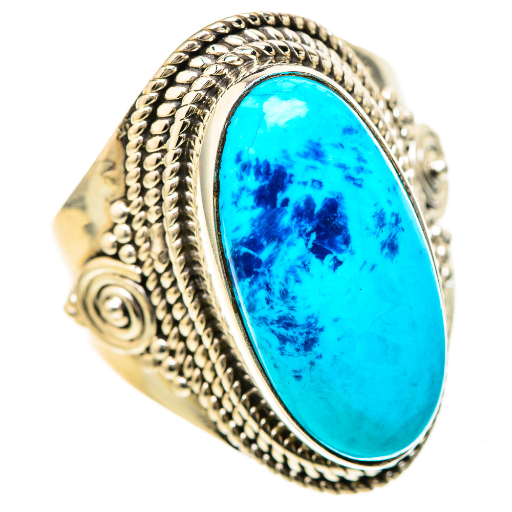 Chrysocolla Rings handcrafted by Anasilvercos - RING128555 - Photo 2