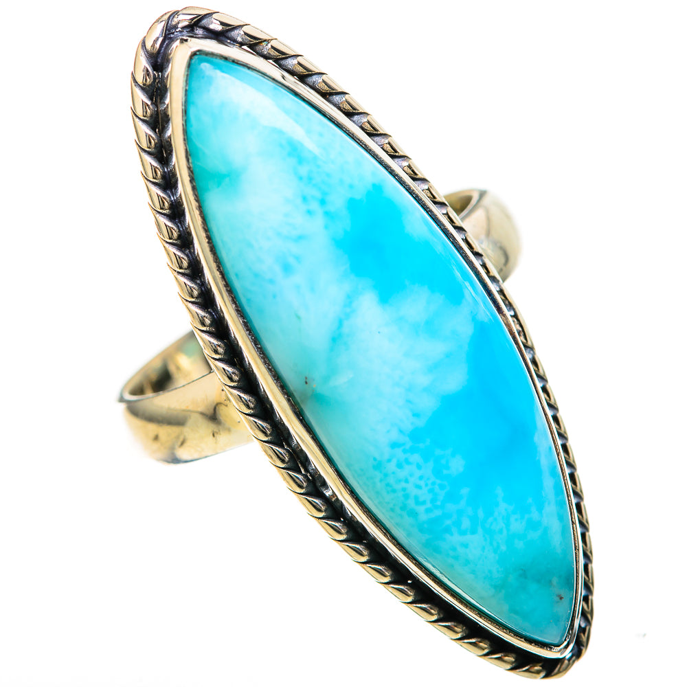 Larimar Rings handcrafted by Anasilvercos - RING128574 - Photo 2
