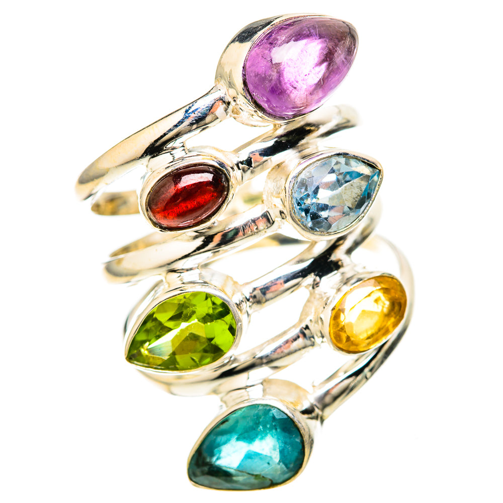 Amethyst Rings handcrafted by Anasilvercos - RING128583 - Photo 2