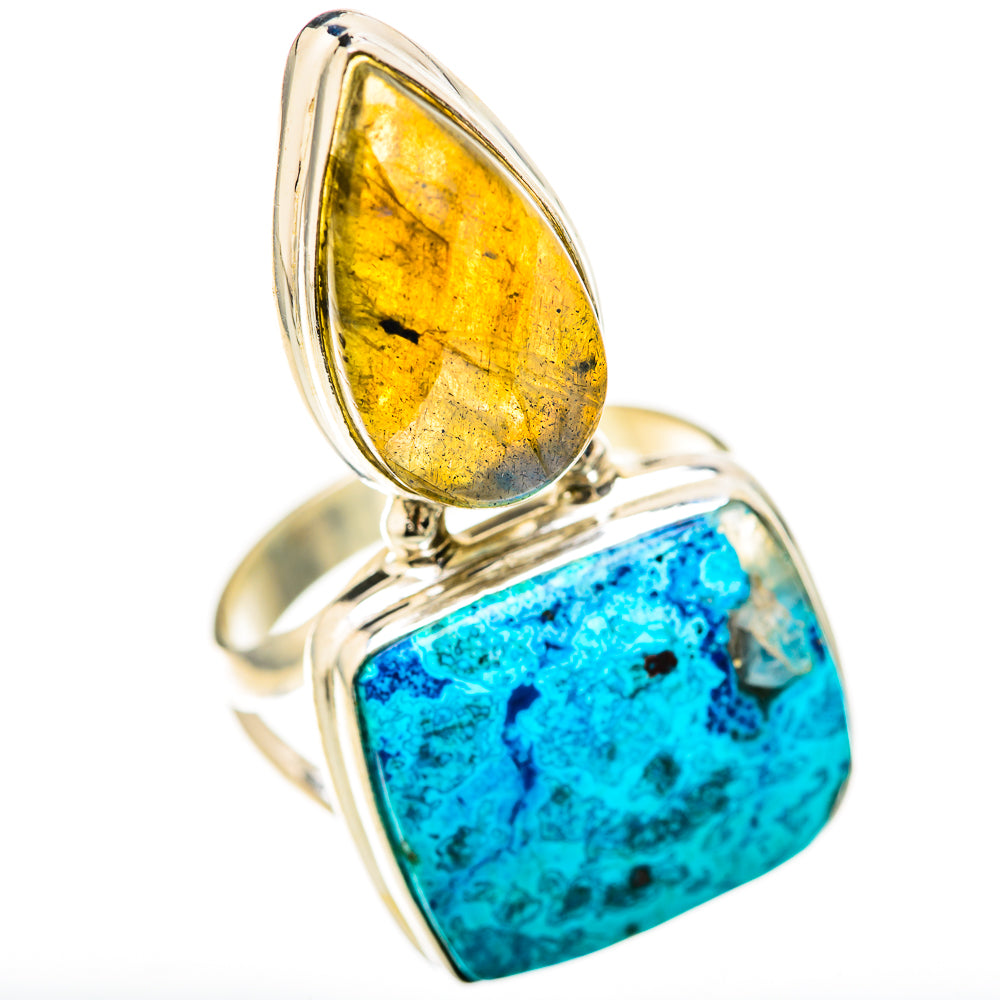 Chrysocolla Rings handcrafted by Anasilvercos - RING128590 - Photo 2