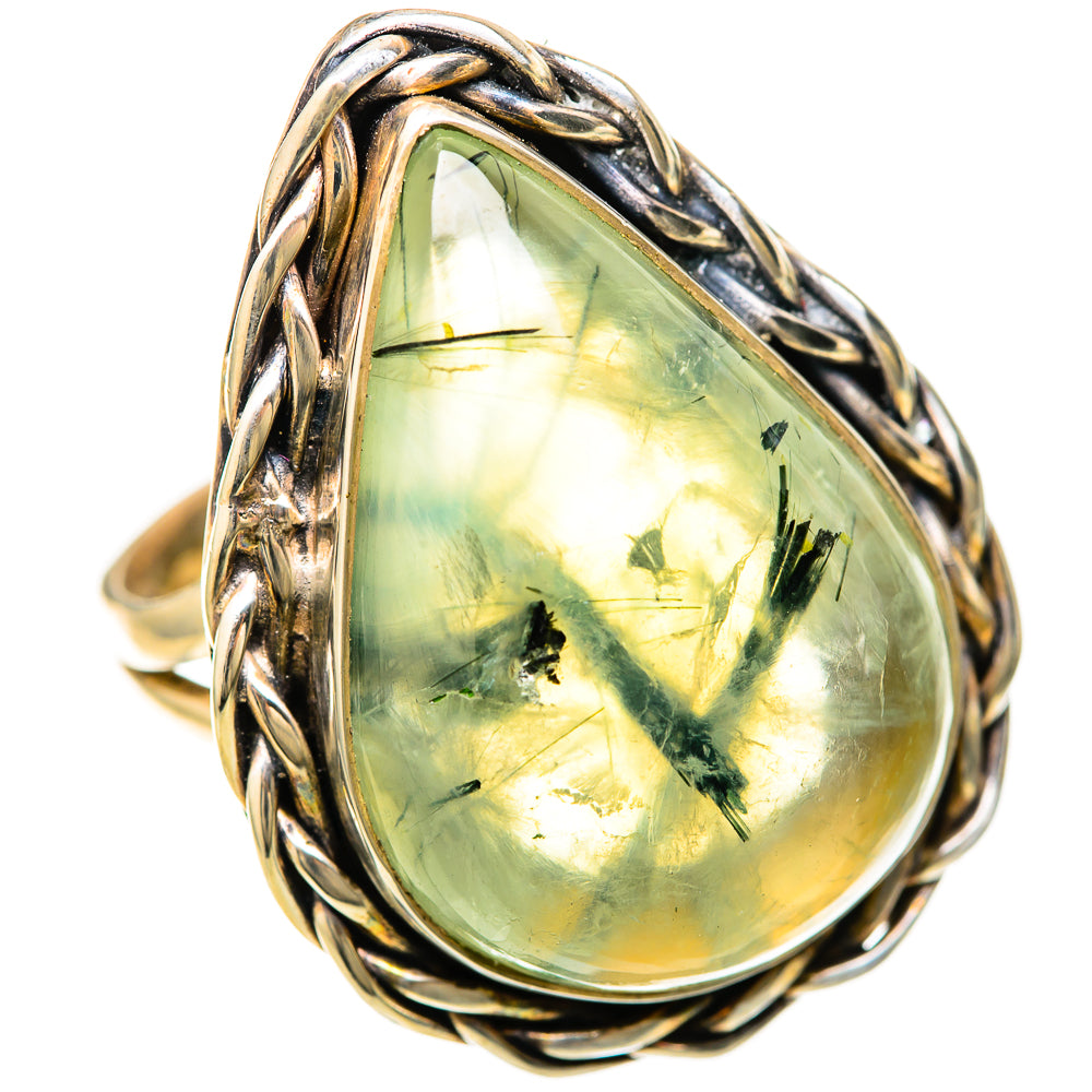Prehnite Rings handcrafted by Anasilvercos - RING128593 - Photo 2