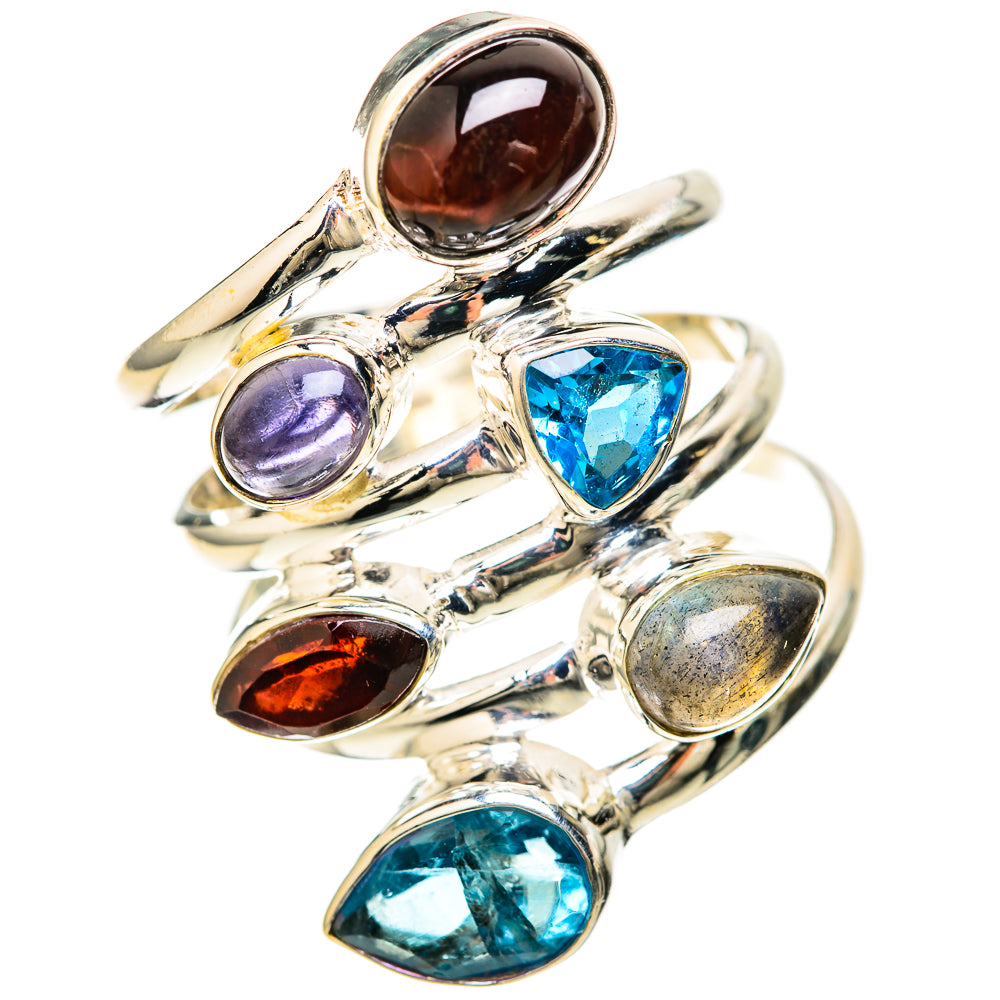 Red Tiger Eye Rings handcrafted by Anasilvercos - RING128604 - Photo 2