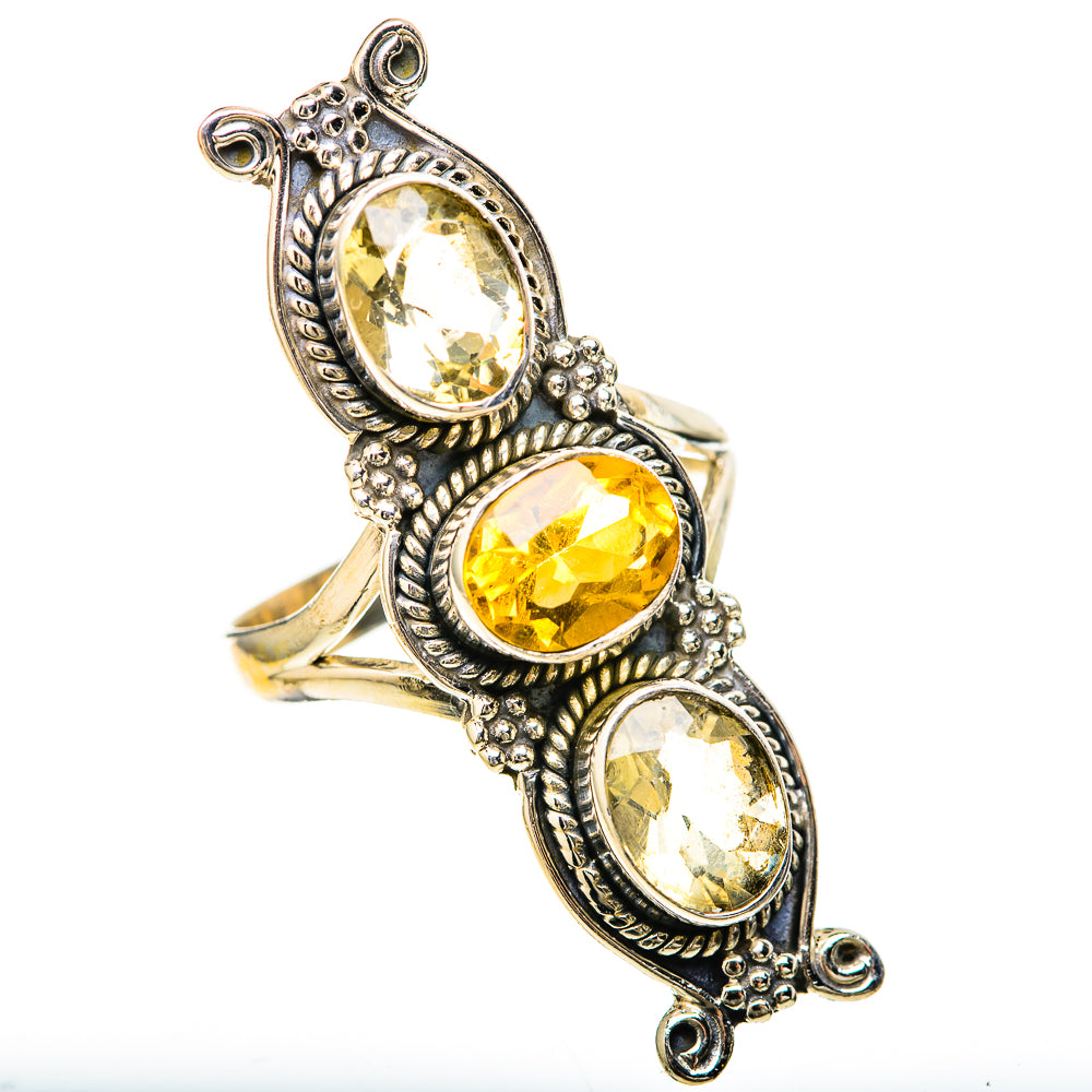 Citrine Rings handcrafted by Anasilvercos - RING128613 - Photo 2