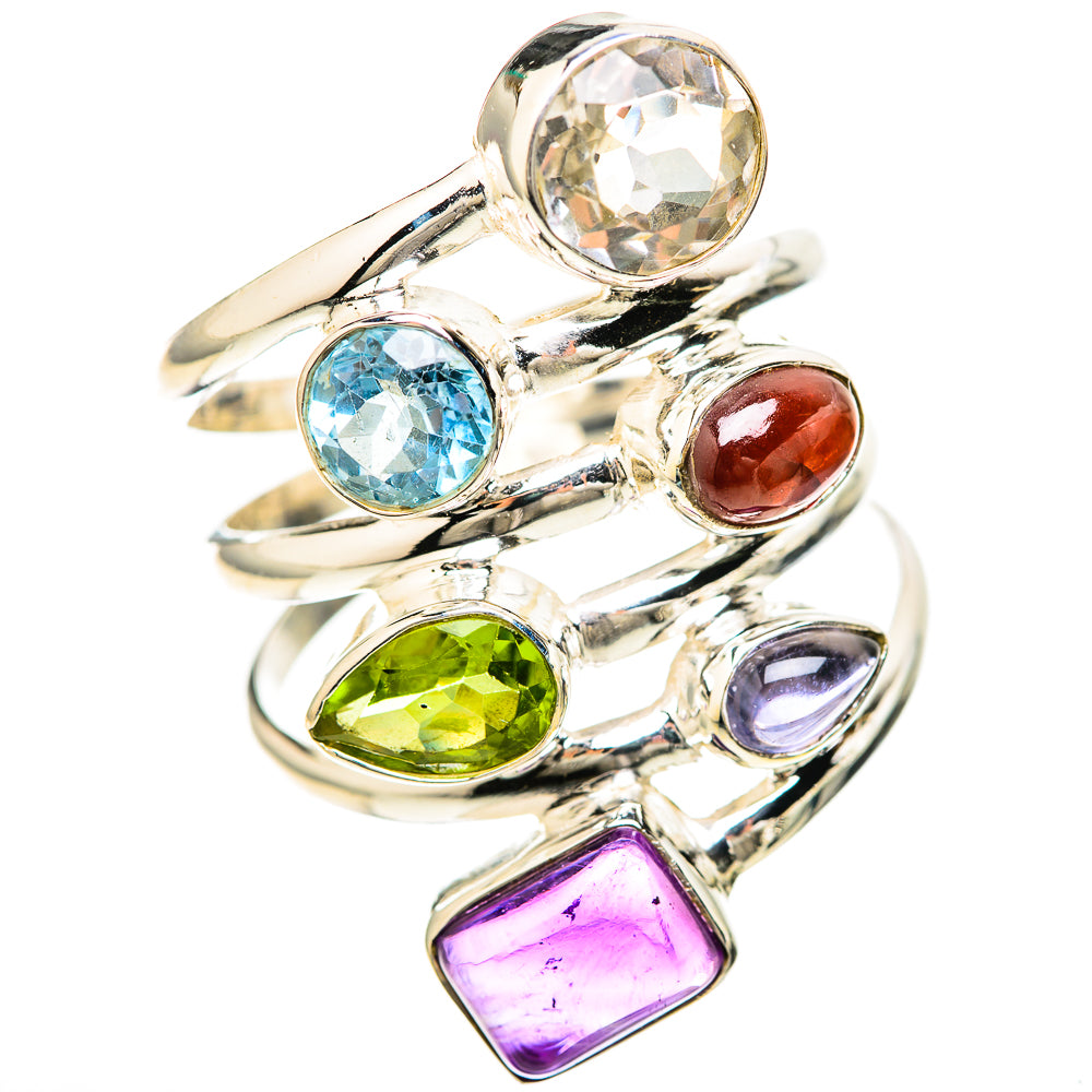 Amethyst Rings handcrafted by Anasilvercos - RING128618 - Photo 2
