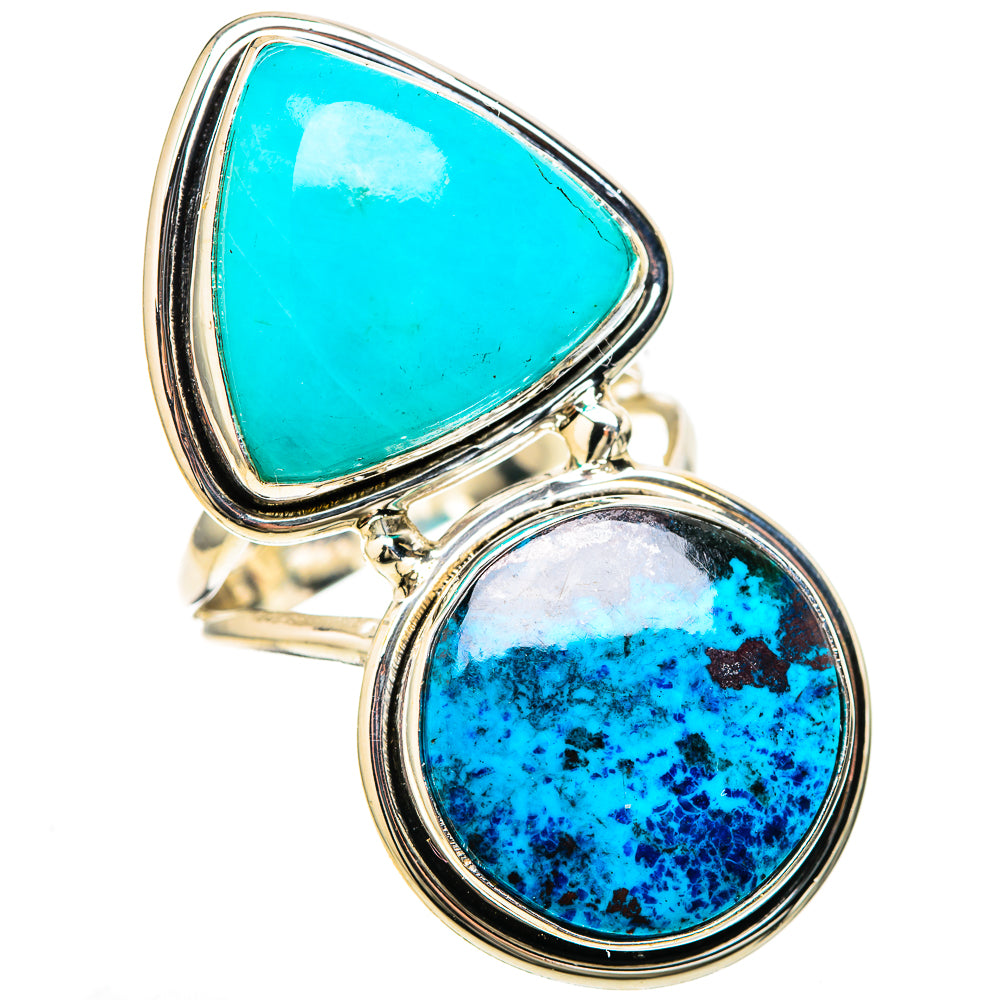Shattuckite Rings handcrafted by Anasilvercos - RING128625 - Photo 2