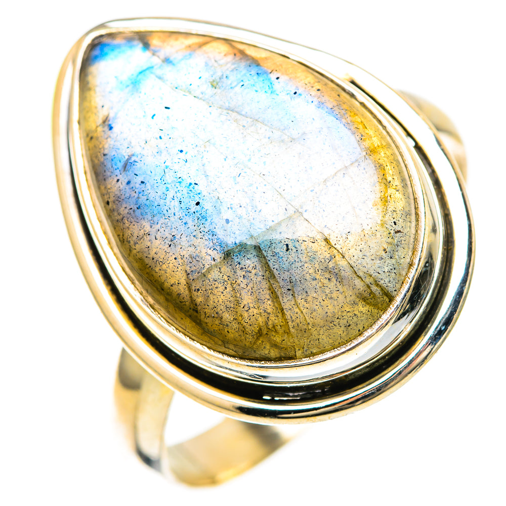 Labradorite Rings handcrafted by Anasilvercos - RING128626 - Photo 2