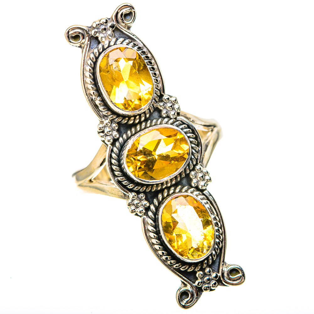 Citrine Rings handcrafted by Anasilvercos - RING128643 - Photo 2