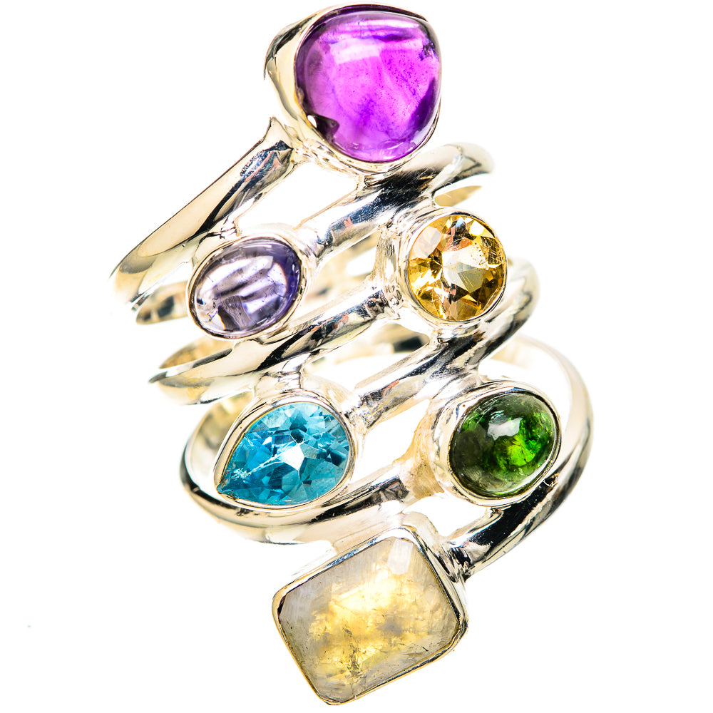 Amethyst Rings handcrafted by Anasilvercos - RING128647 - Photo 2