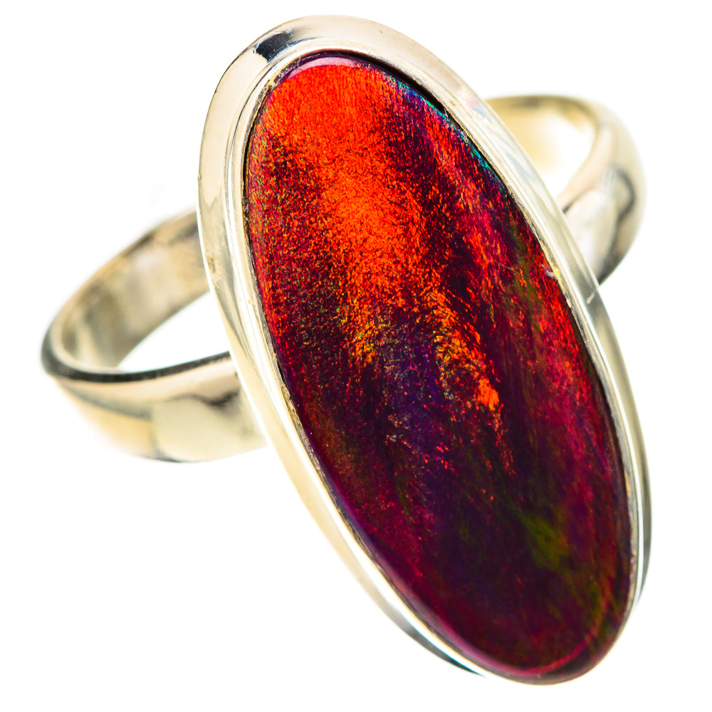 Aura Opal Rings handcrafted by Anasilvercos - RING128658 - Photo 2