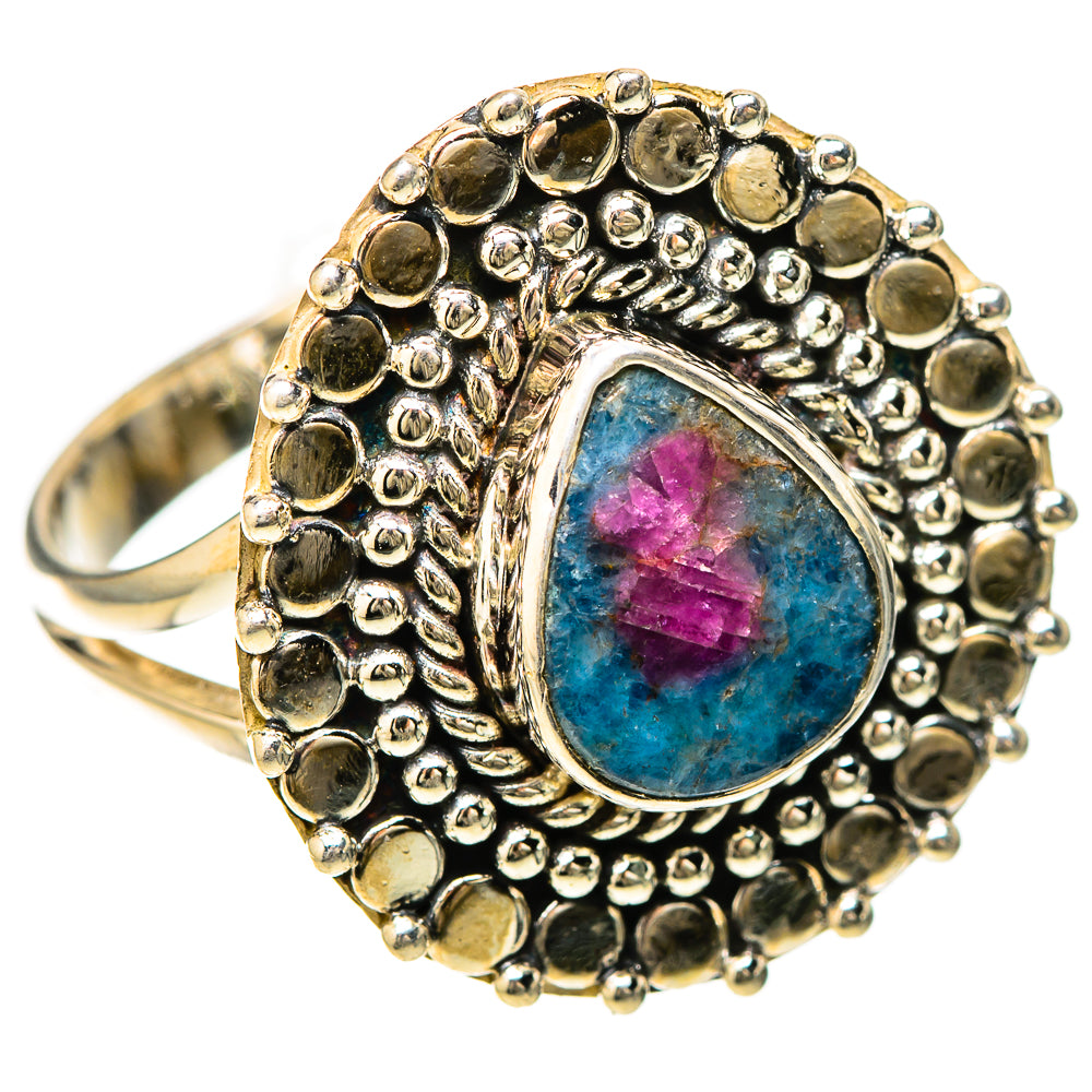 Ruby Fuchsite Rings handcrafted by Anasilvercos - RING128667 - Photo 2