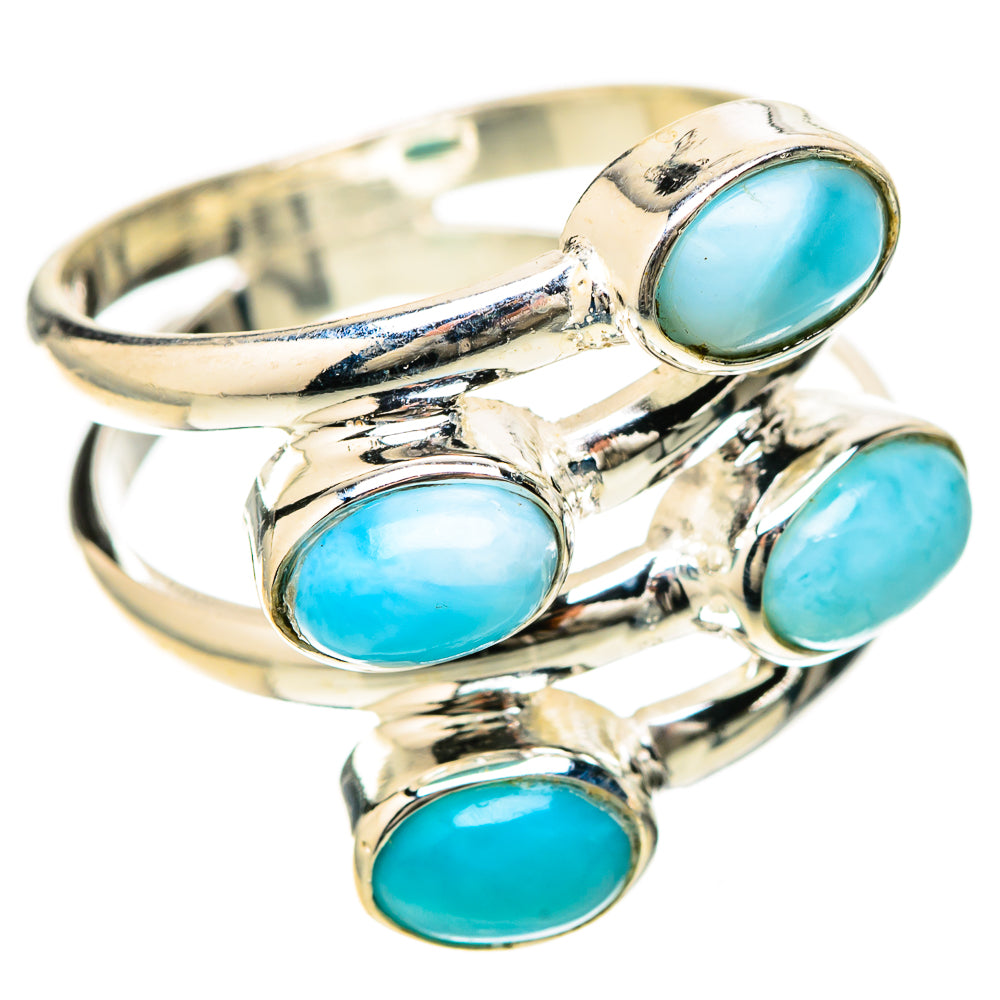 Larimar Rings handcrafted by Anasilvercos - RING128672 - Photo 2