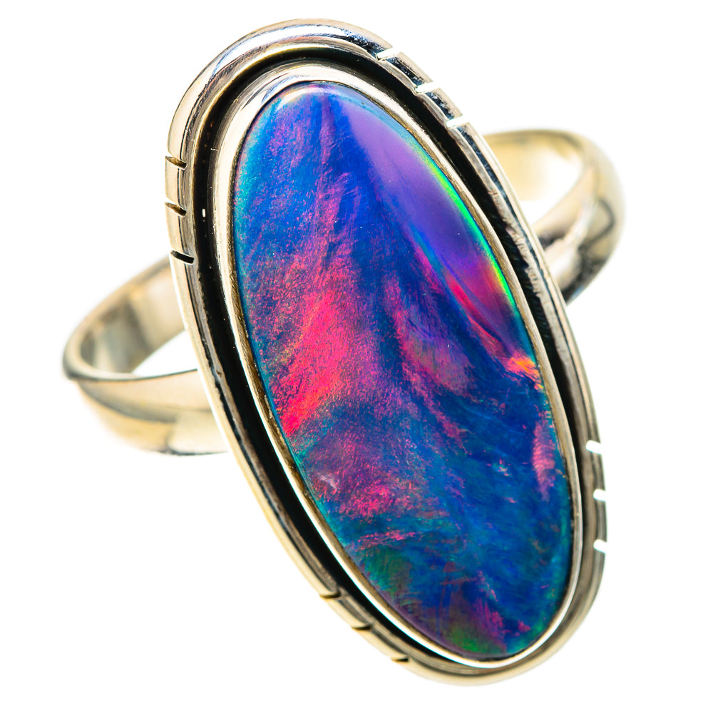Aura Opal Rings handcrafted by Anasilvercos - RING128679 - Photo 2