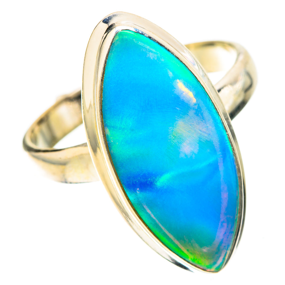 Aura Opal Rings handcrafted by Anasilvercos - RING128683 - Photo 2