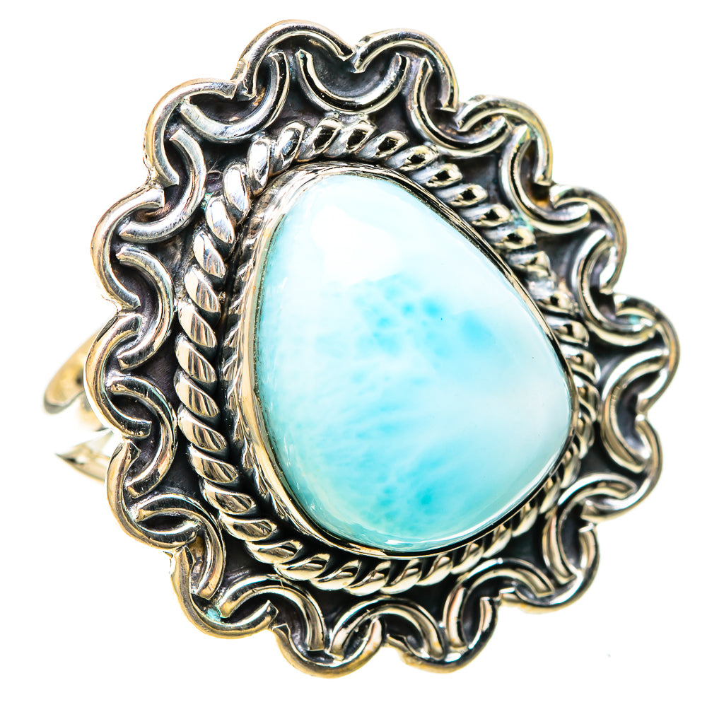Larimar Rings handcrafted by Anasilvercos - RING128684 - Photo 2
