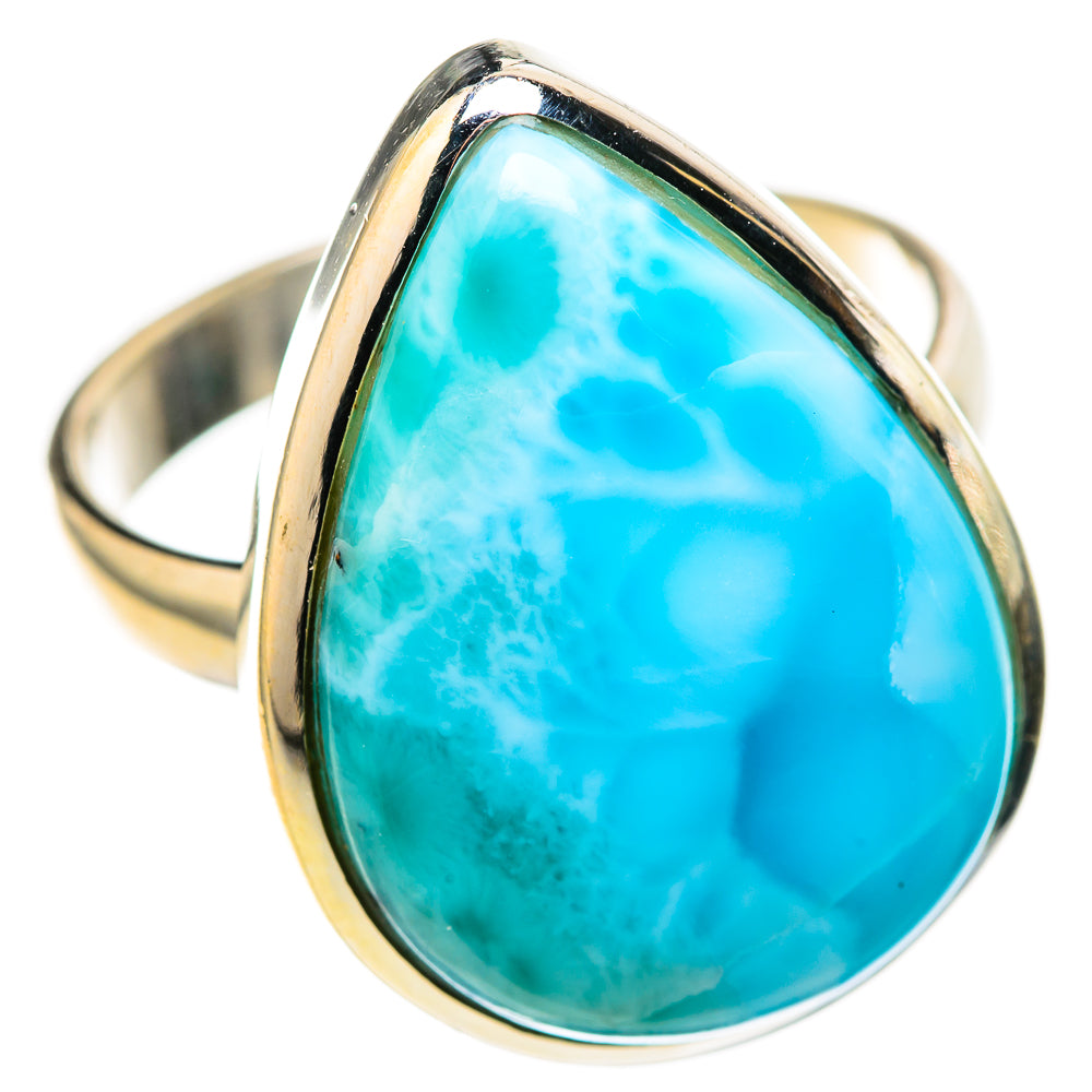 Larimar Rings handcrafted by Anasilvercos - RING128690 - Photo 2