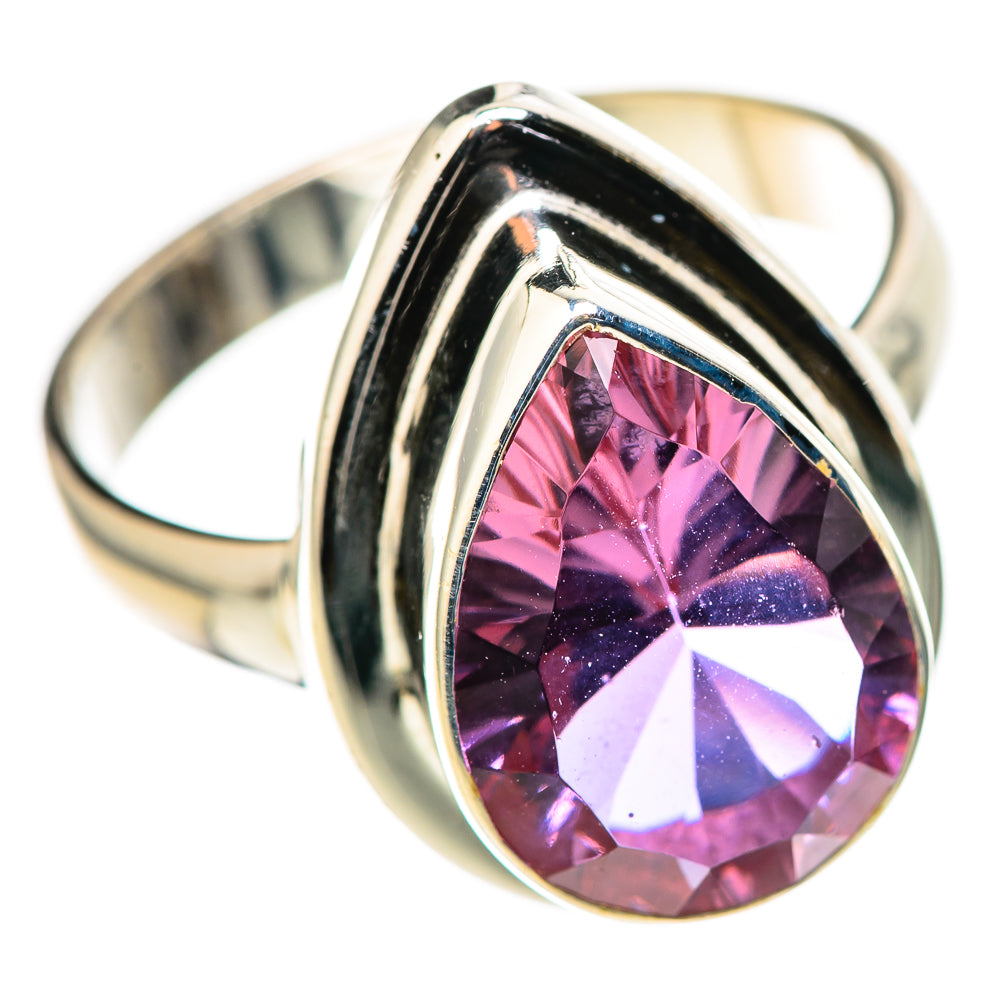 Color Change Alexandrite (Lab.) Rings handcrafted by Anasilvercos - RING128698 - Photo 2