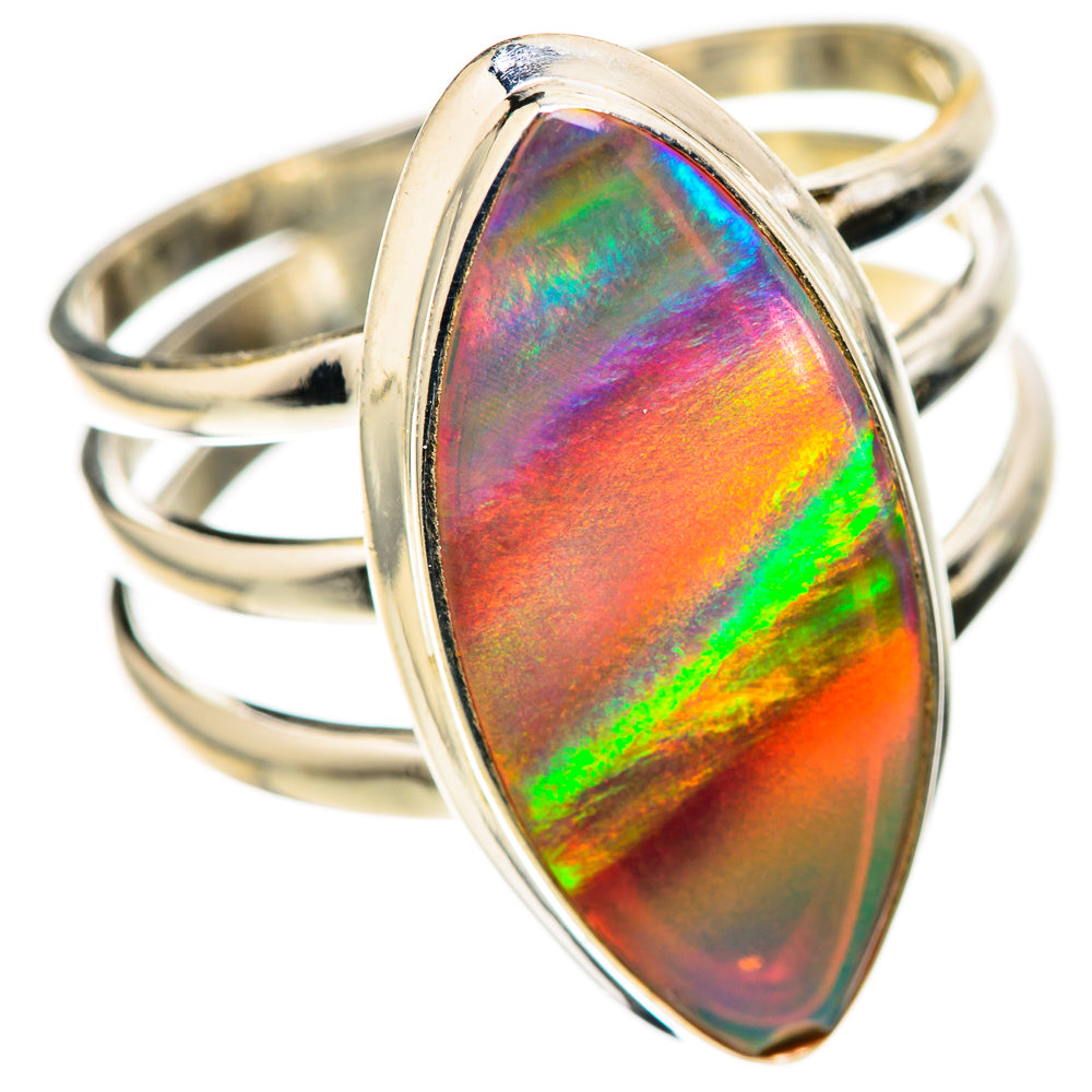 Aura Opal Rings handcrafted by Anasilvercos - RING128703 - Photo 2
