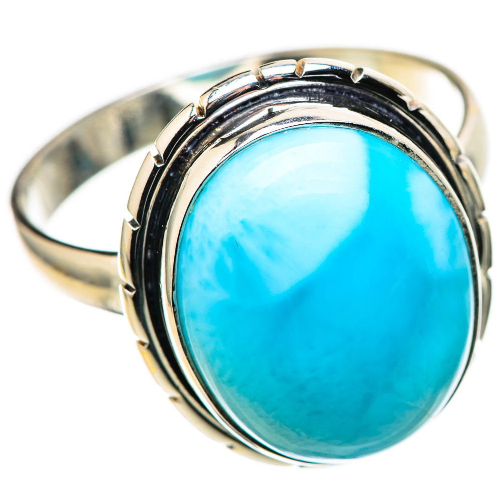 Larimar Rings handcrafted by Anasilvercos - RING128733 - Photo 2