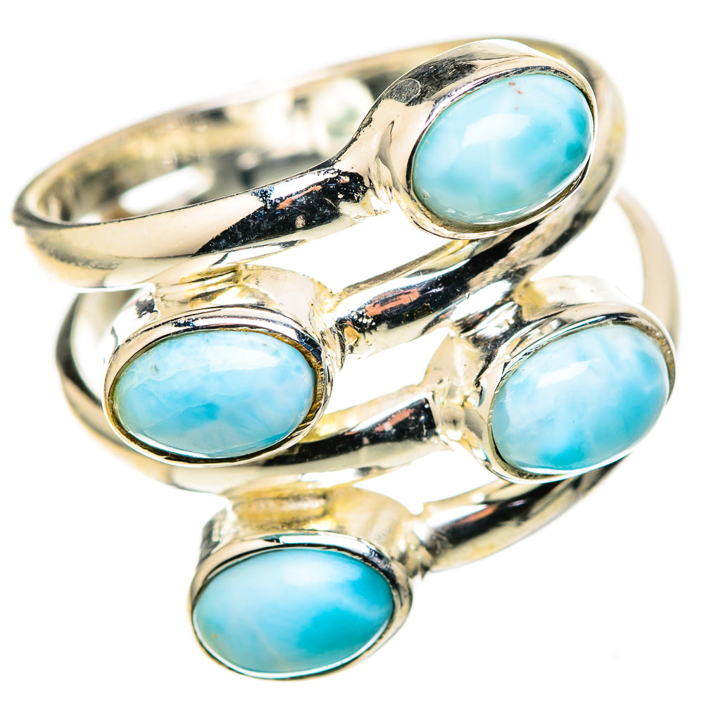 Larimar Rings handcrafted by Anasilvercos - RING128734 - Photo 2