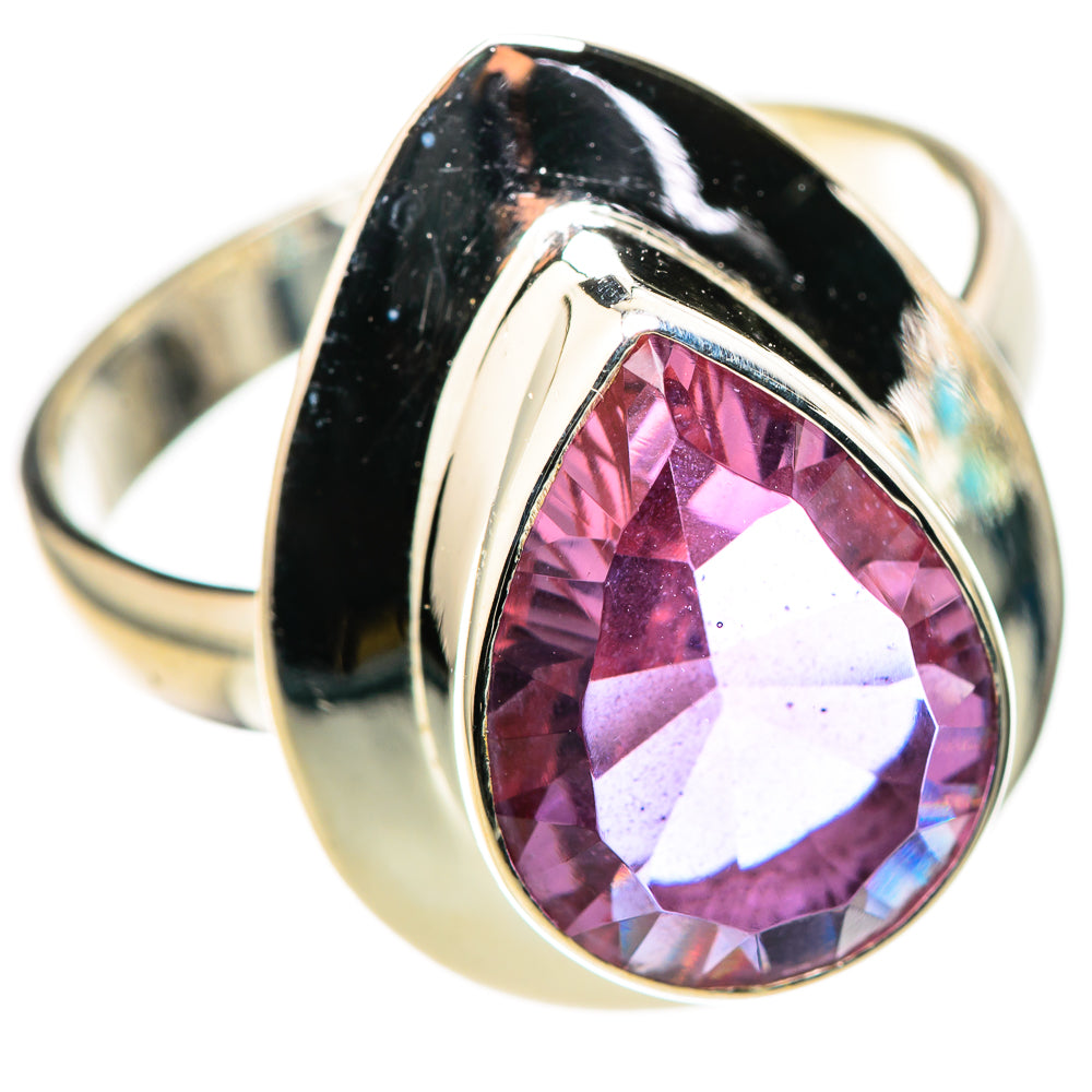Color Change Alexandrite (Lab.) Rings handcrafted by Anasilvercos - RING128745 - Photo 2