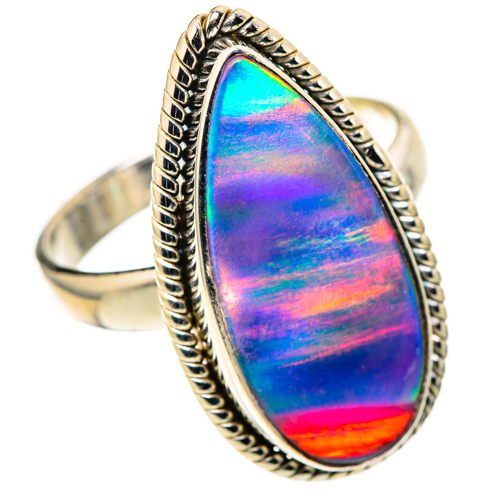Aura Opal Rings handcrafted by Anasilvercos - RING128756 - Photo 2