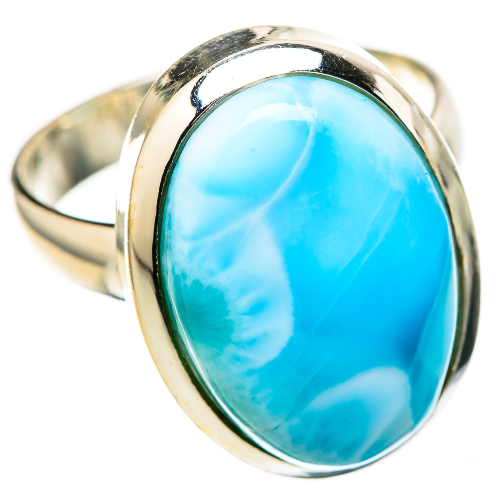 Larimar Rings handcrafted by Anasilvercos - RING128759 - Photo 2