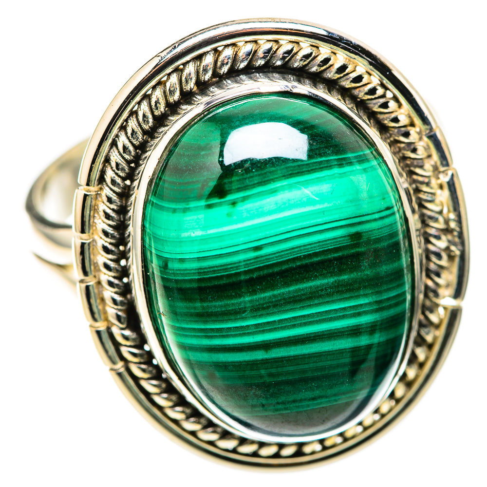 Malachite Rings handcrafted by Anasilvercos - RING128764 - Photo 2