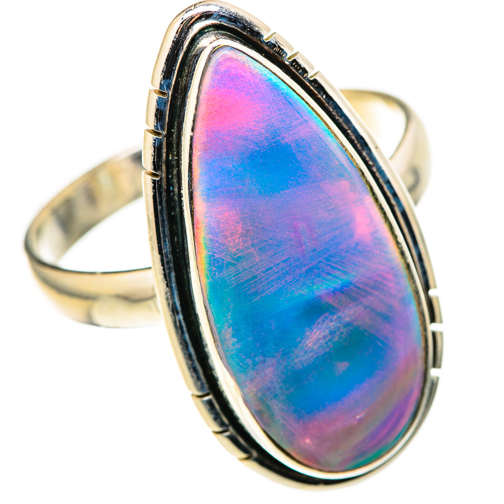 Aura Opal Rings handcrafted by Anasilvercos - RING128772 - Photo 2